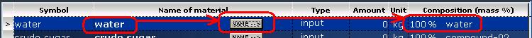component name inherited from material name